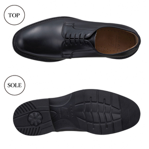 REGAL 革靴 紳士 ビジネスシューズ プレーントウ ブラック 14TR 八幡平市産モデル 25.5cm ／ ビジネス 靴 シューズ リーガル