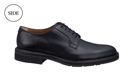 REGAL 革靴 紳士 ビジネスシューズ プレーントウ ブラック 14TR 八幡平市産モデル 26.0cm ／ ビジネス 靴 シューズ リーガル