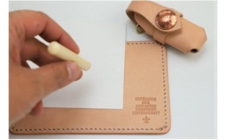 【専用出品】印鑑拭き紙ケース 2点、印鑑マット 3点 本革 印鑑ケース＆マット 【ナチュラル】 ／ 4358 シンプル 捺印マット