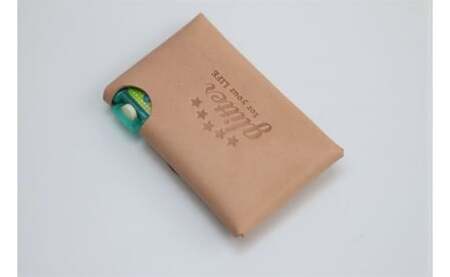 本革 ミンティアケース 【ナチュラル】 / 4358 MINTIA ミンティア ケース 革製 革小物 革製品 レザークラフト レザー レザー製品 レザー小物 小物 雑貨 男性 女性 レディース メンズ シンプル おすすめ オススメ