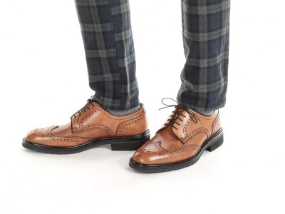 REGAL 革靴 紳士 ビジネスシューズ ウイングチップ ブラウン 15TR 
