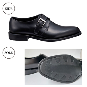 REGAL 革靴 紳士 ビジネス ハイブリッドドレスシューズ モンクストラップ ブラック 17BL 八幡平市産モデル 26.5cm / ビジネス 靴 シューズ リーガル