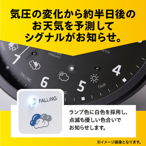 プレシード電波時計 ブラック EX-5482 [AJ039]