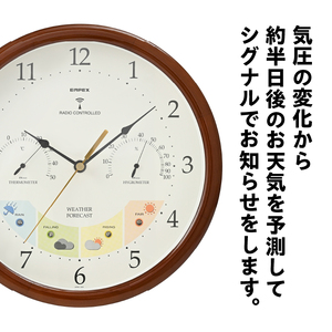 ウェザーパル電波時計 1台4役 BW-873 [AJ057]