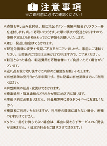 胆江地区タクシー乗車券 3,000円(金券) [BA005]