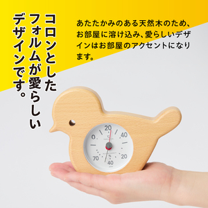 アニマル温・湿度計（トリ）TM-5186 [AJ122]