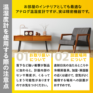 アンティコ温・湿クロック AN-4792 [AJ138]