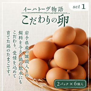 イーハトーヴの卵かけごはんセット（卵2パック・江刺金札米5㎏）[J0002]