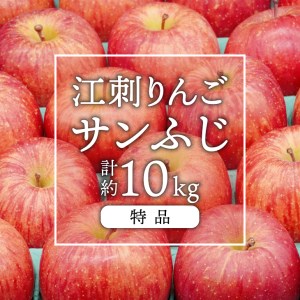 江刺りんご サンふじ 10kg（28～40玉）【2024年12月中お届け】 [AQ012]