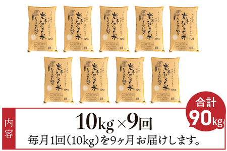 3人に1人がリピーター!☆全9回定期便☆ 岩手ふるさと米 10kg×9ヶ月 令和5年産 一等米ひとめぼれ 東北有数のお米の産地 岩手県奥州市産 [U0156]