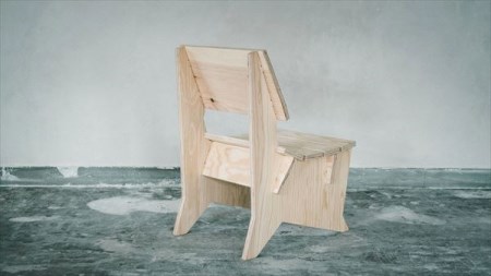 AQ-001 Kujira Chair（完成品/無塗装）