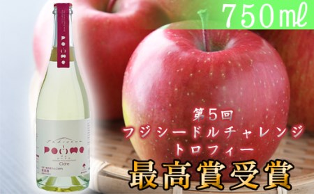 AX-001 岩手くずまきワイン「滝沢りんごワイン・ポム・シードル」750ml×1本