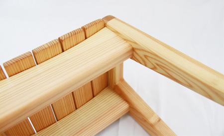 おりつめ木工】風呂いす（小） / 椅子 イス 木製 手作り | 岩手県雫石