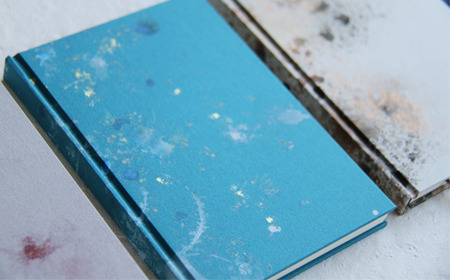 にじみ」手製本ノート おまかせ4冊セット【すずめや】 / 手作り