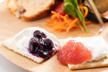 ブルーベリーソース＆リンゴソース各２個セット 