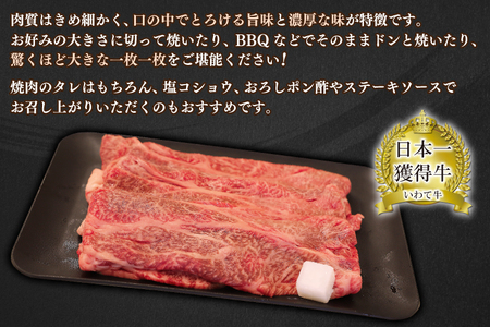 肩ロース カルビ 600g 【 焼肉 すき焼き しゃぶしゃぶ 】 カタロース スライス 黒毛和牛 和牛 牛肉 肉 いわて牛 岩手県産 焼肉用牛肉 すき焼き用牛肉 しゃぶしゃぶ用牛肉 | ＼安心・安全の高品質／岩手県が誇るブランド黒毛和牛「いわて牛」をお届けします♪ (AB042-3)