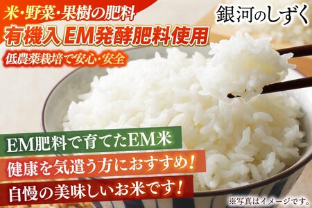 【新米】令和7年産 銀河のしずく 低農薬栽培 玄米 5kg EI017