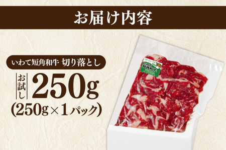 ★先行予約 2月下旬より発送★ ＼2ヶ月連続 定期便／ 切り落とし 牛肉 赤身 肉 いわて 短角和牛 250g (総計 500g) 小分けパック 真空冷凍 | 牛肉 肉 赤身 短角 和牛 国産牛肉 ブランド牛 切り落し 大容量 牛丼 肉じゃが 煮込み 煮物 小分け 真空パック 使い勝手の良い牛肉 数量限定 (AB110)