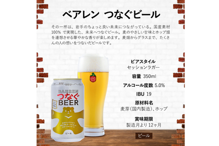 【24日まで年内発送】ベアレン醸造所 スパークリングワイン＆ビール 6本セット AT048 クラフトビール