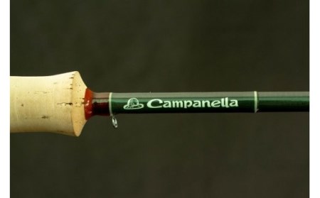 BI054 オールハンドメイドフライロッド Campanella3875 XC