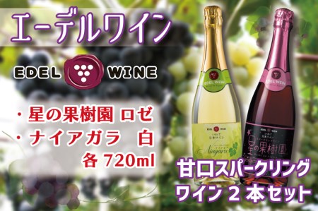 AS005 エーデルワイン 甘口スパークリングワイン2本セット