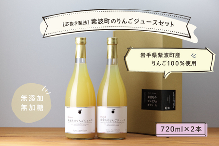 りんごジュース 2本セット(AL055-1)りんごジュース 