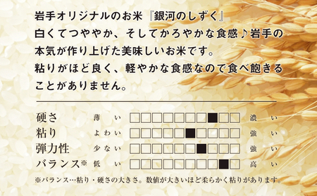 令和6年産　純情米いわて　岩手県産　銀河のしずく　10kg