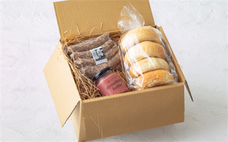 左草ブラウンスイス牧場　にしわがの朝ごはんセット