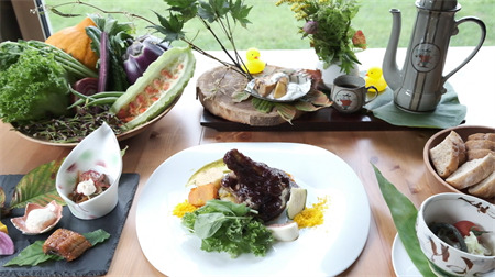 「縄文の谷 Kitchen開」ペア・ランチチケット