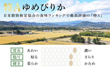 【新米発送】北海道産ゆめぴりか 10kg(真空パック5kg×2袋) 米 お米 北海道産米 ゆめぴりか 真空パック 米 北海道米 北海道産 北海道千歳市