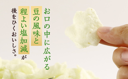 【 定期便 3ヶ月 】 ふわっと 枝豆味 10袋入×2箱 ~ 北海道工場 製造 ~《 岩塚製菓 》