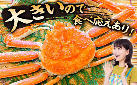 北海道産【 朝ゆで 】訳ありオオズワイガニ 2.0kg <かにのマルマサ>