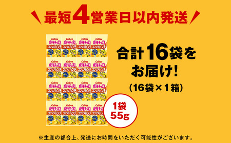 カルビーポテトチップス＜コンソメパンチ＞16袋入×1箱《千歳工場製造》