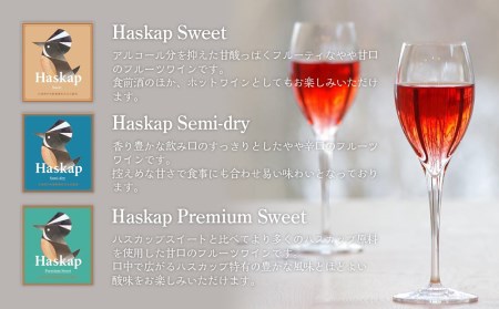 千歳ワイナリー ハスカップのワイン3種720ml×各1本＜ギフト箱入＞　【お酒・ワイン・お酒・ワインセット】