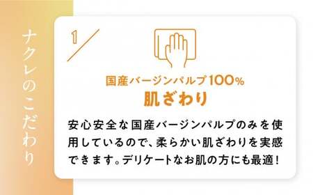 ナクレ ボックスティッシュ 25箱 (5箱組×5セット 200組 400枚) ティッシュペーパー ティシュー ペーパー BOXティッシュ 箱ティッシュ ちり紙 日用品 消耗品 防災 備蓄