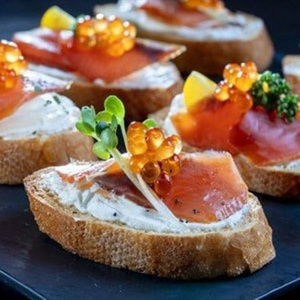 大槌トラウトサーモン冷燻製《中がけ》S 40g×4個セット