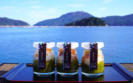 まるき水産のシーフー・Don×3本セット 海鮮丼 三陸産 魚貝 メカブ ほたて いくら うに いか たこ 【配送日指定不可】 YD-645