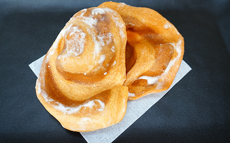 かりんとう シロ(白砂糖)　2枚入り×10袋【くりっこ屋菓子店】 三陸山田 山田町 うずまきかりんとう せんべい 和菓子 和スイーツ 郷土菓子 岩手かりんとう YD-663