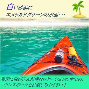 山田湾を満喫!無人島カヤックツアー1~2名様【うみと私と】三陸山田 山田町 山田湾 オランダ島 エメラルドグリーン マリンスポーツ 海 レジャー YD-845