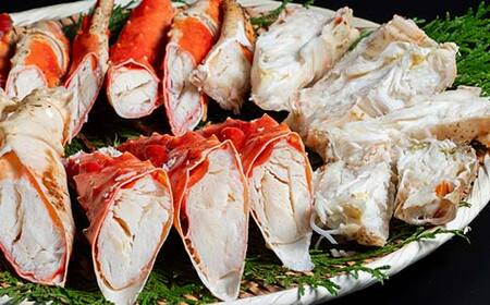 川石水産のボイルたらば蟹 約1kgカット 三陸山田 山田町 カニ 海産品 高級 YD-879