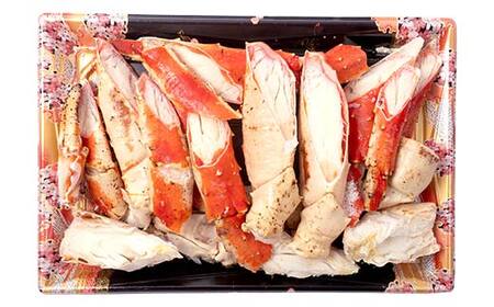 川石水産のボイルたらば蟹 約1kgカット 三陸山田 山田町 カニ 海産品 高級 YD-879