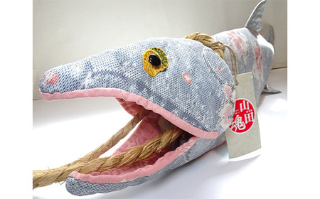 【手作り】三陸山田の大漁新巻鮭ぬいぐるみ サケ さけ 雑貨 おもちゃ【配送日指定不可】 YD-610