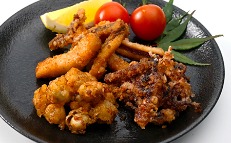 いか竜田3種おうち居酒屋(計1.62kg)セット イカゲソ・いか耳・烏賊とんびの竜田小分け冷凍で便利_魚介・海産物 イカ  いか 烏賊  惣菜・加工品   _【配送不可地域：離島】【1564976】