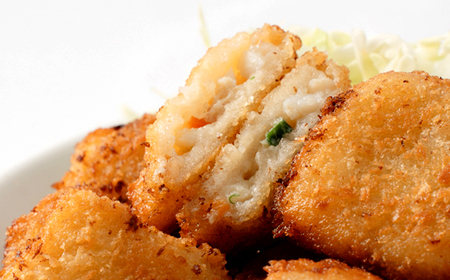 柔らかイカ葱カツ 840g(280g×3袋)小分けの簡単冷凍おかずでお弁当にも相性抜群の逸品_魚介・海産物 _【配送不可地域:離島】【1593167】