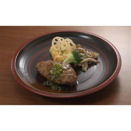 レストラン岩泉ハンバーグステーキセット_肉 ハンバーグ 牛肉 _【配送不可地域：離島】【1245960】