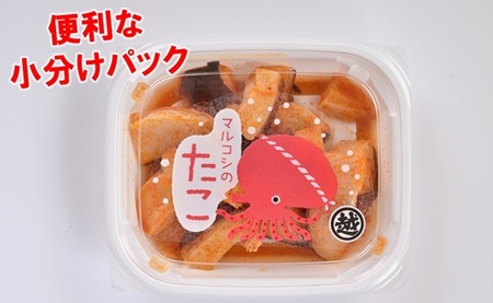 三陸産 タコキムチ 80g×6Pセット おつまみ たこ キムチ 珍味 ご飯のお供 お酒のお供に