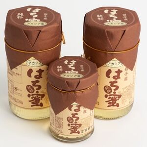 【100%軽米町産】天然ハチミツセット(アカシア蜜の600g2本と200g1本)_はちみつはちみつはちみつはちみつはちみつ_【配送不可地域：離島・沖縄県】【1070548】