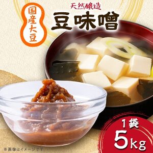 豆味噌　5kg入_味噌味噌味噌味噌味噌_【配送不可地域：離島・沖縄県】【1279006】