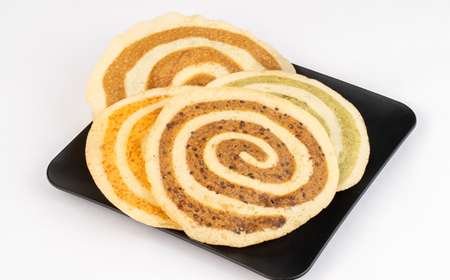 岩手県産100%雑穀入り まるい かりんとう とまらない美味しさ4種セット 全17枚入 軽米町【配送不可地域：離島・沖縄県】【1629245】