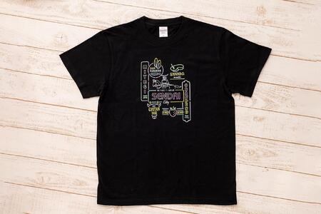 仙台・宮城の観光Tシャツ　「ネオン看板」Tシャツ　Lサイズ［T-02］ 10,220円